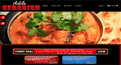 Desktop Screenshot of adilskebabishonline.com